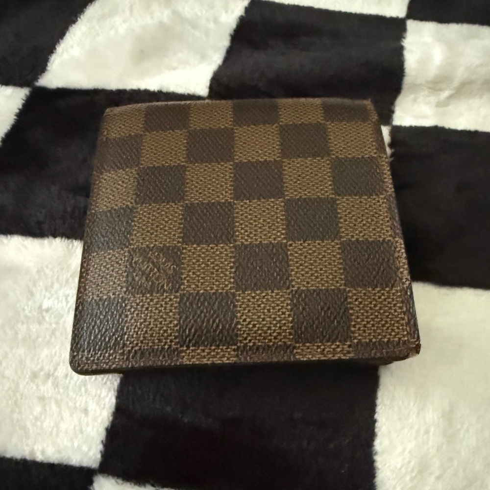 Louis Vuitton Damier Ebene Bi-fold Wallet - Portefeuille Marco
